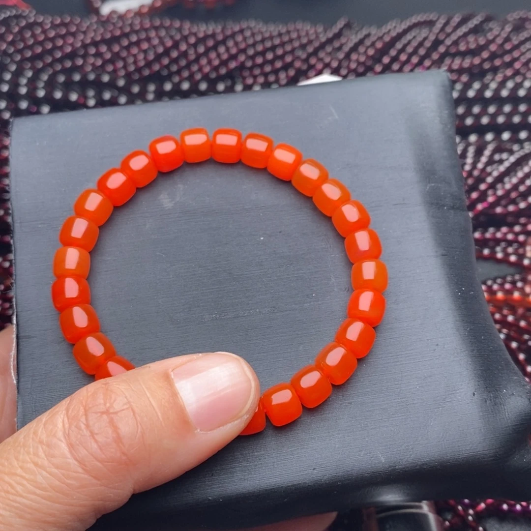 玛瑙/玉髓未镶嵌手链