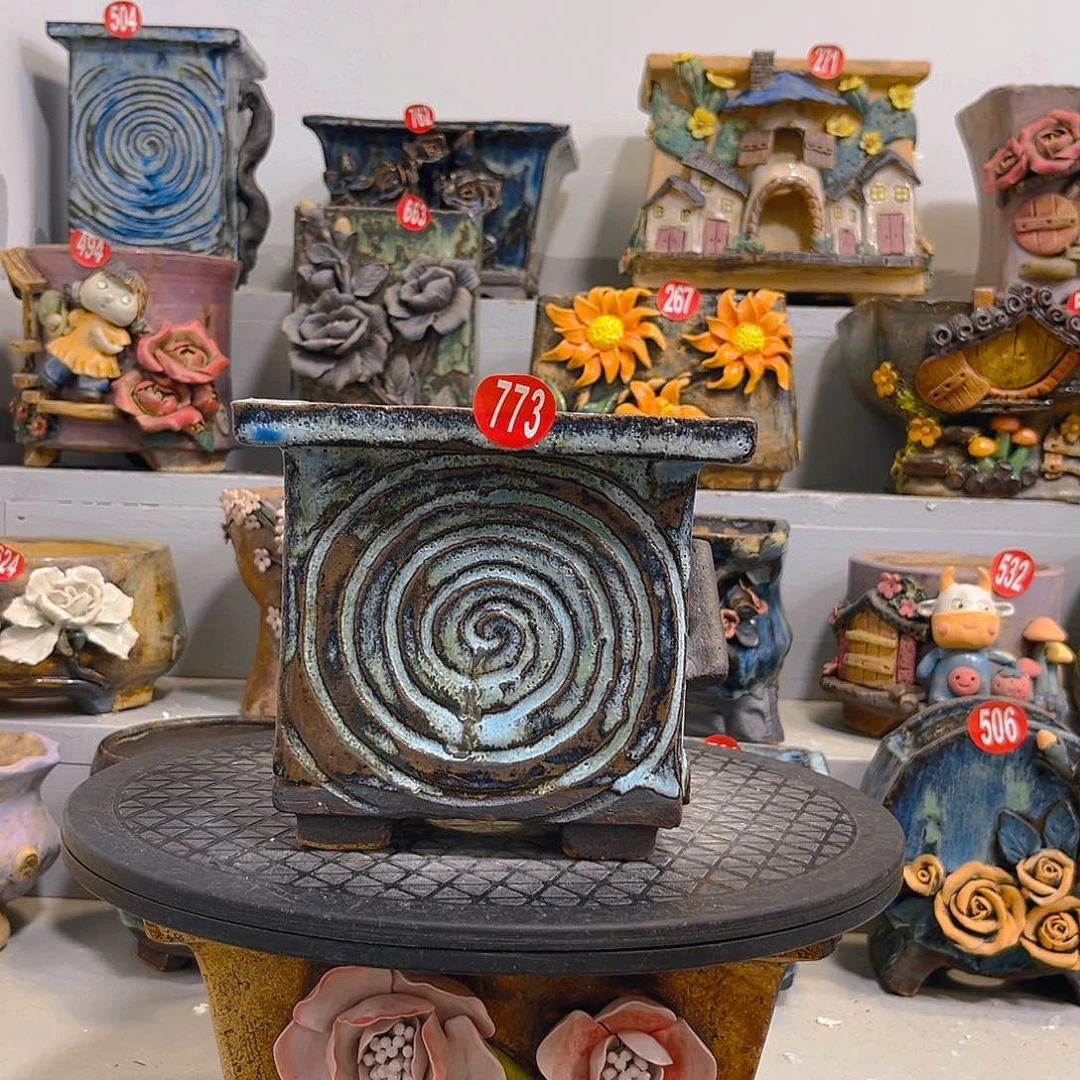 773 号陶然花器厂家直销