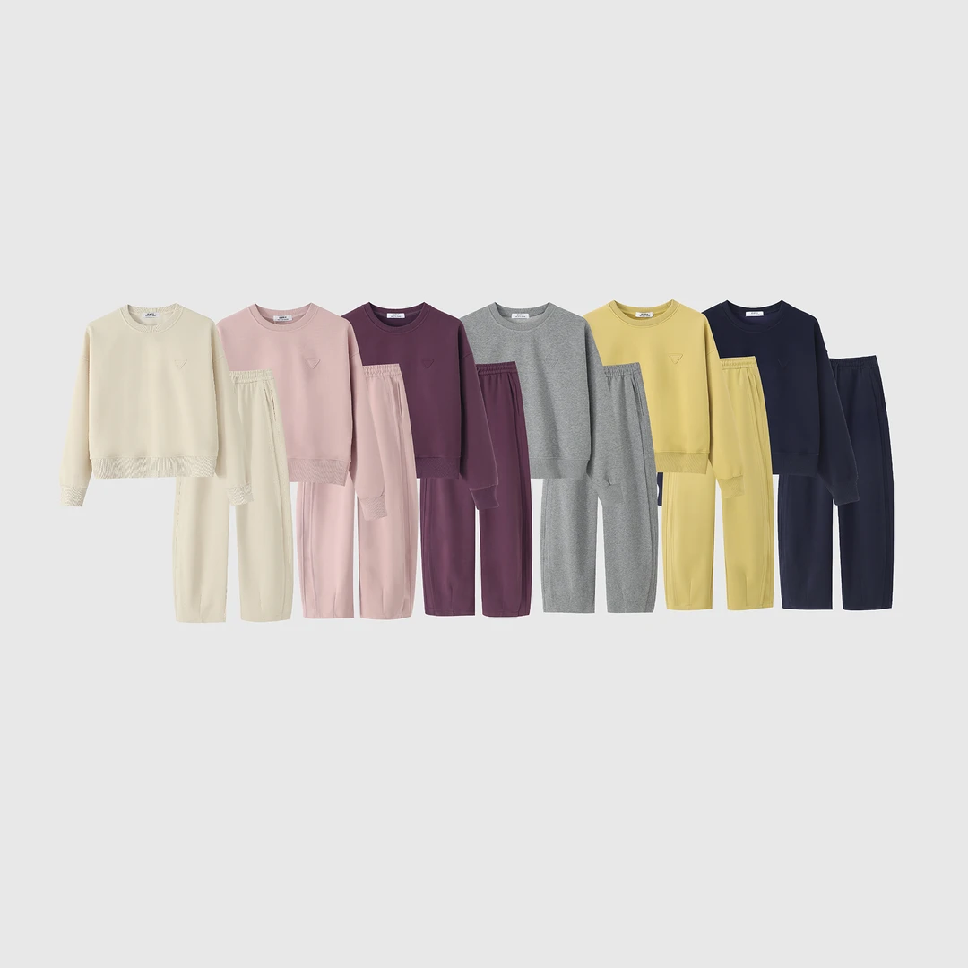 2025时尚韩版休闲运动套装女春秋新款设计感两件套2520-2521