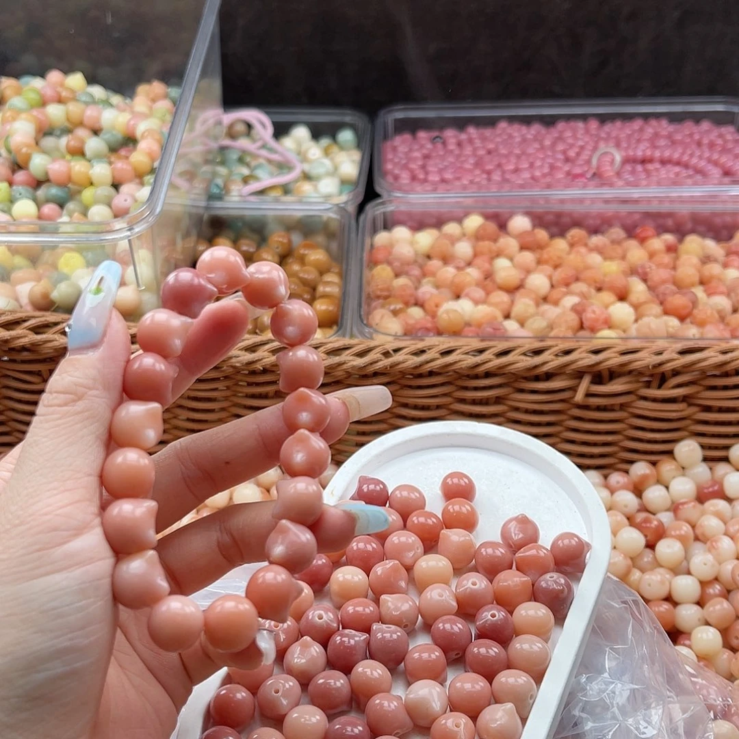 白玉菩提吊坠q12mm/20+5颗