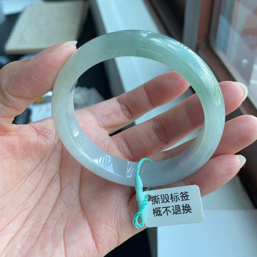 未镶嵌手镯翡翠55正圈