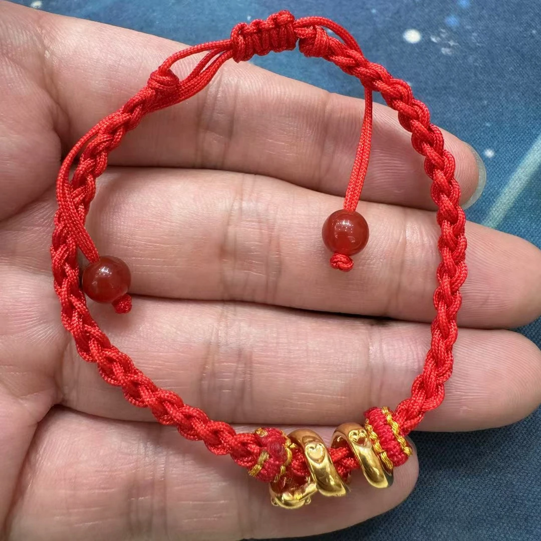 【SG】18K卷卷蛇玛瑙手绳