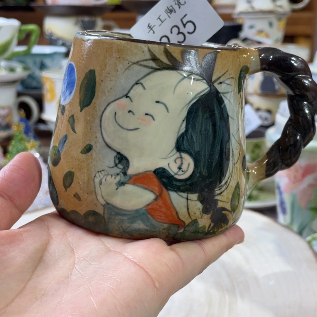 景德镇手工陶瓷杯235