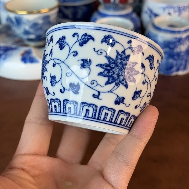 瓷片景德镇全手工手绘陶瓷