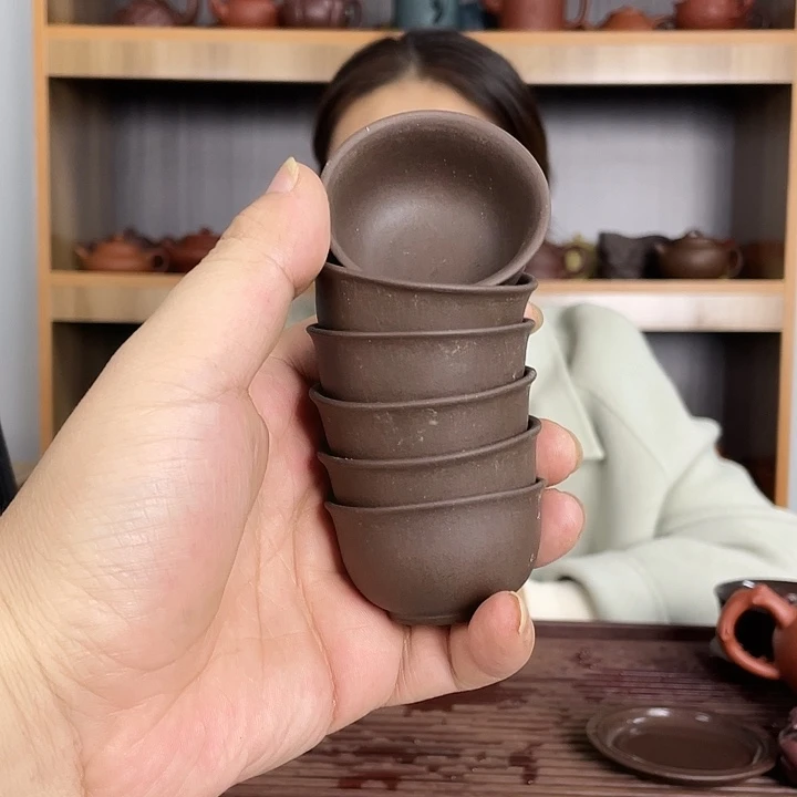 紫砂茶杯宜兴紫砂壶