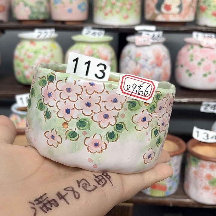 手工制作多肉花盆