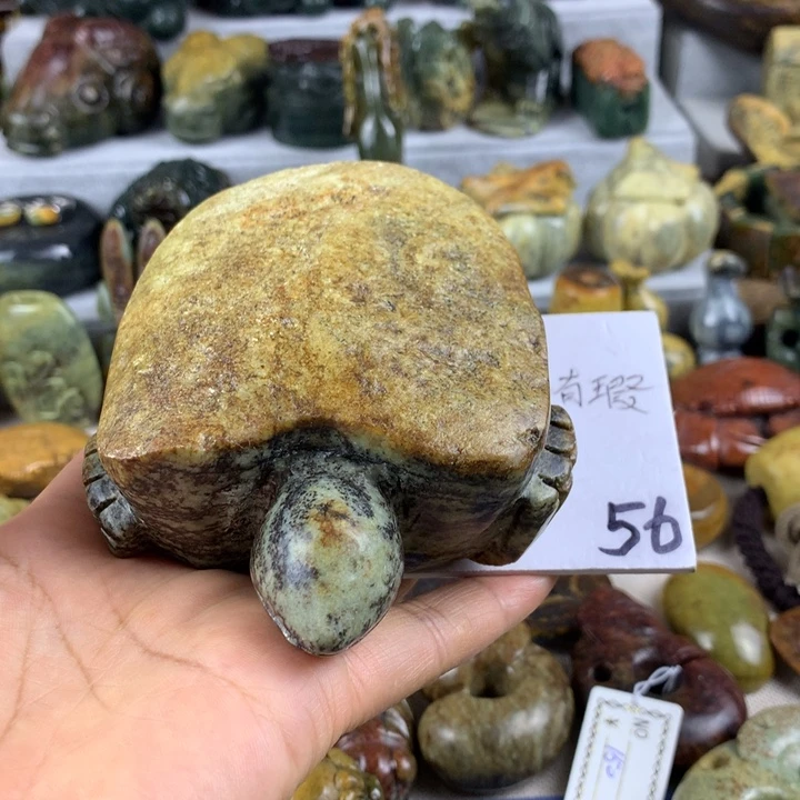 岫岩河磨玉（透闪石质玉）未镶嵌珠宝奇石