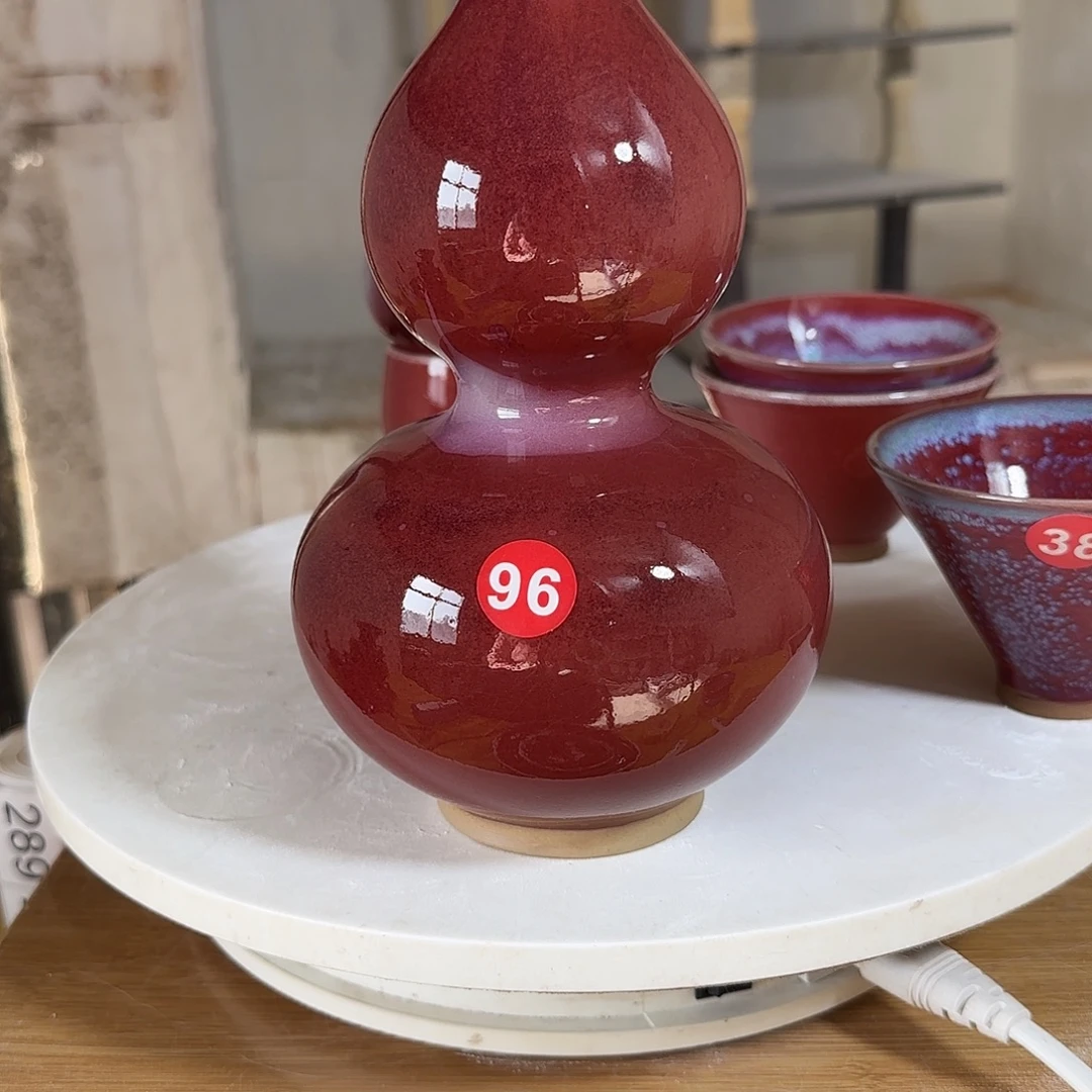 陶摆件郑家钧窑摆件