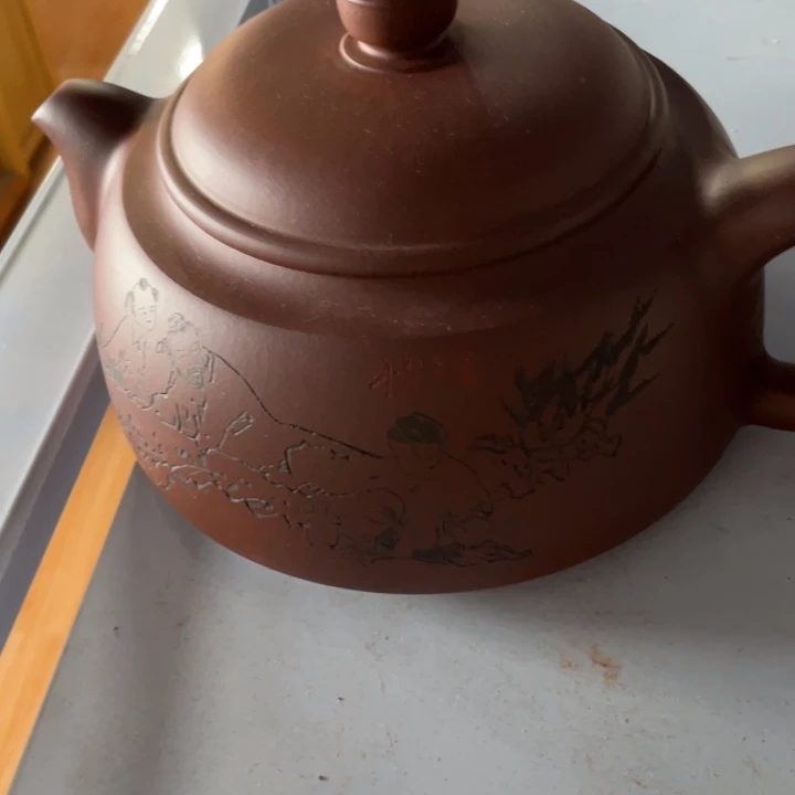 人***中茶壶紫砂紫砂艺术作品