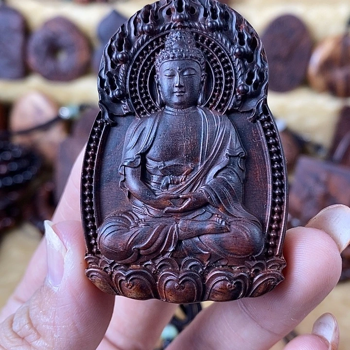 宿***司吊坠黄花梨/降香黄檀