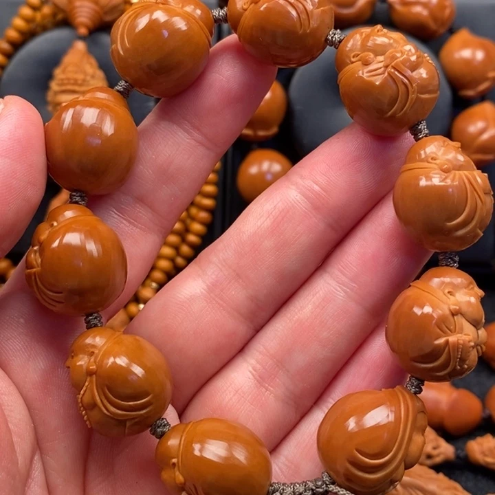 橄榄核手串/手链手工弥勒