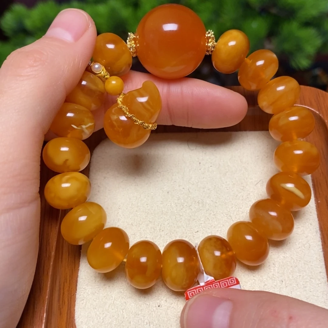 【闪购商品】蜜蜡颈饰未镶嵌项链
