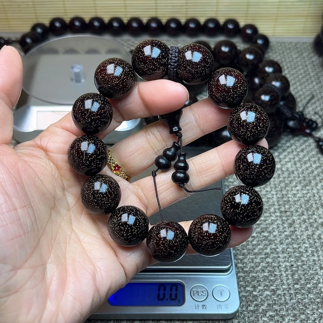 檀香紫檀（小叶紫檀）1.8 13颗 爆星