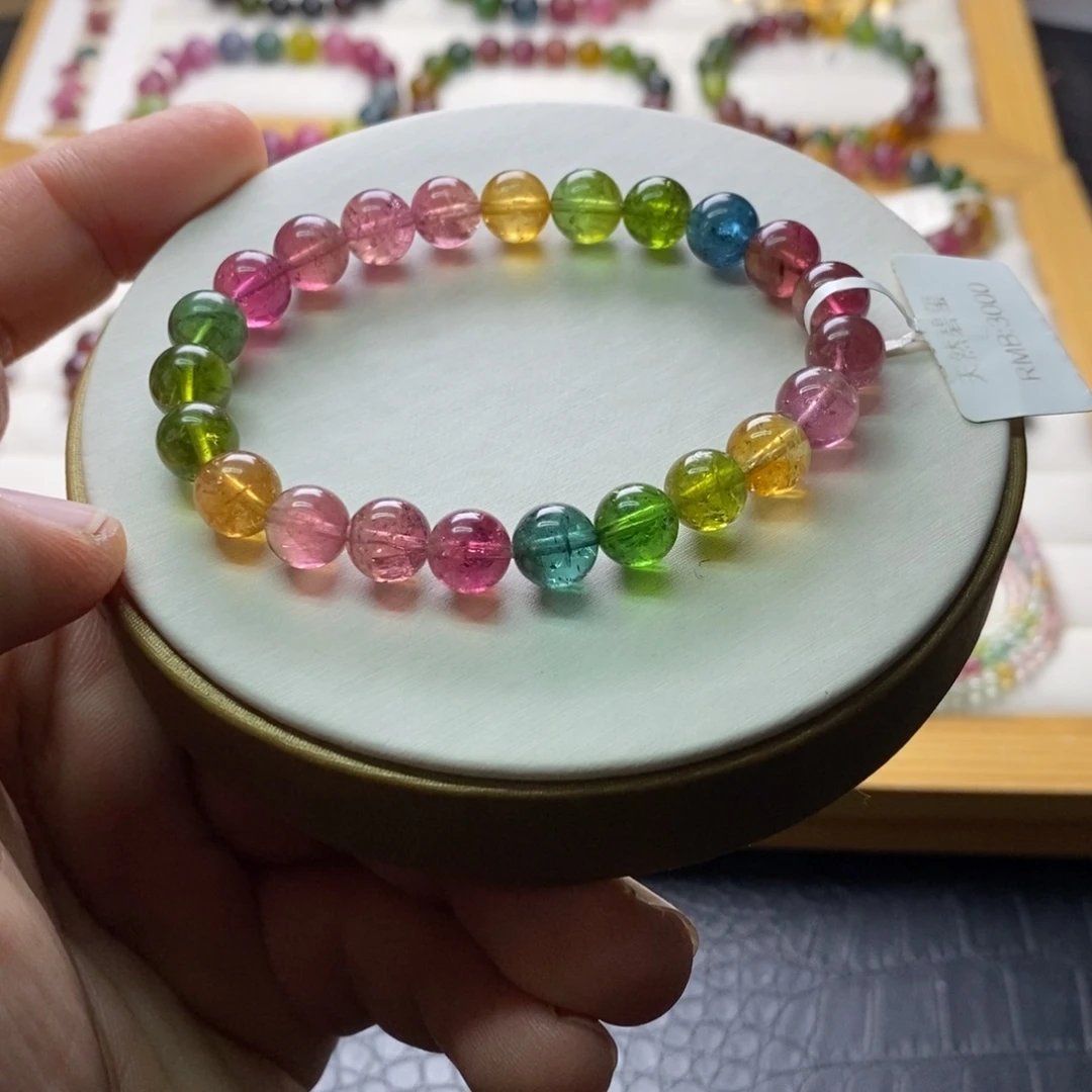 未镶嵌碧玺手链碧玺