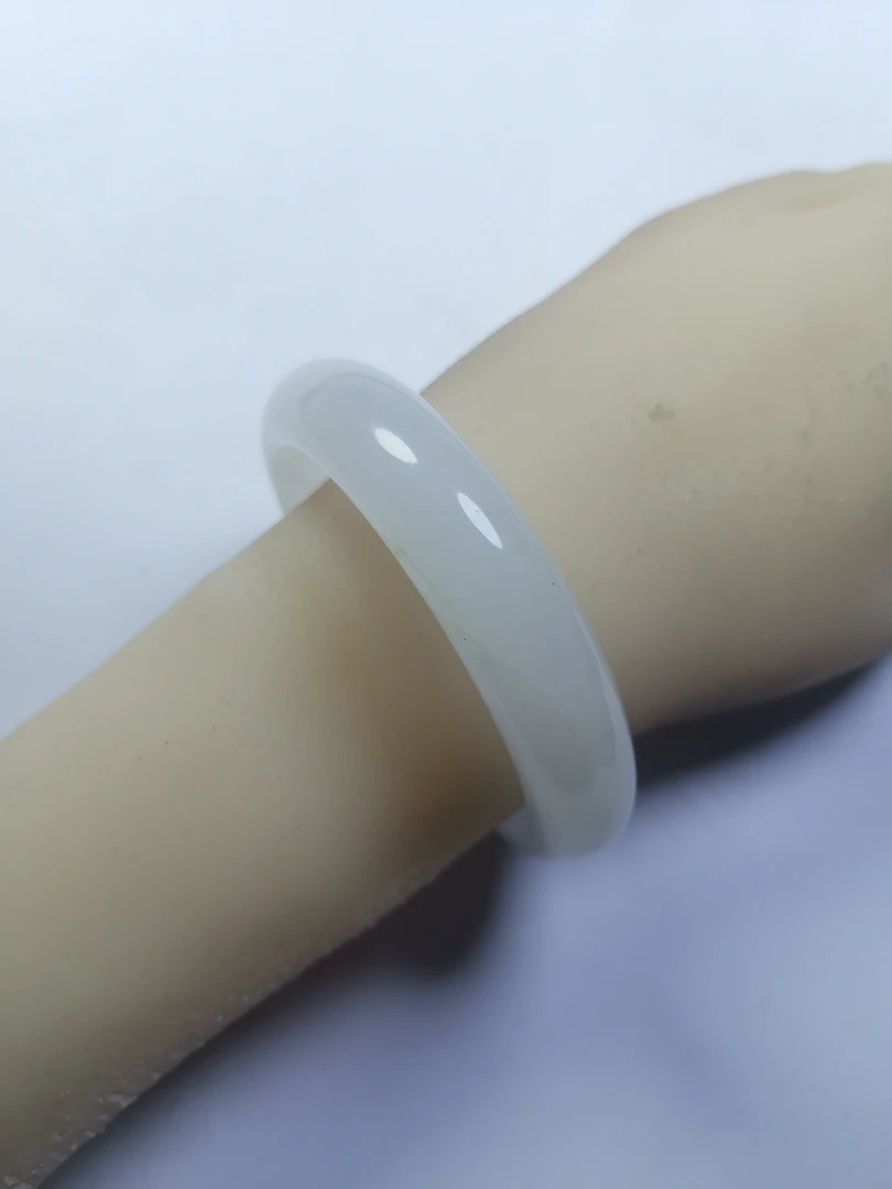 36号—54-55圈口-天然玉石-正品保障，天山翠，冰翠，时尚高贵款