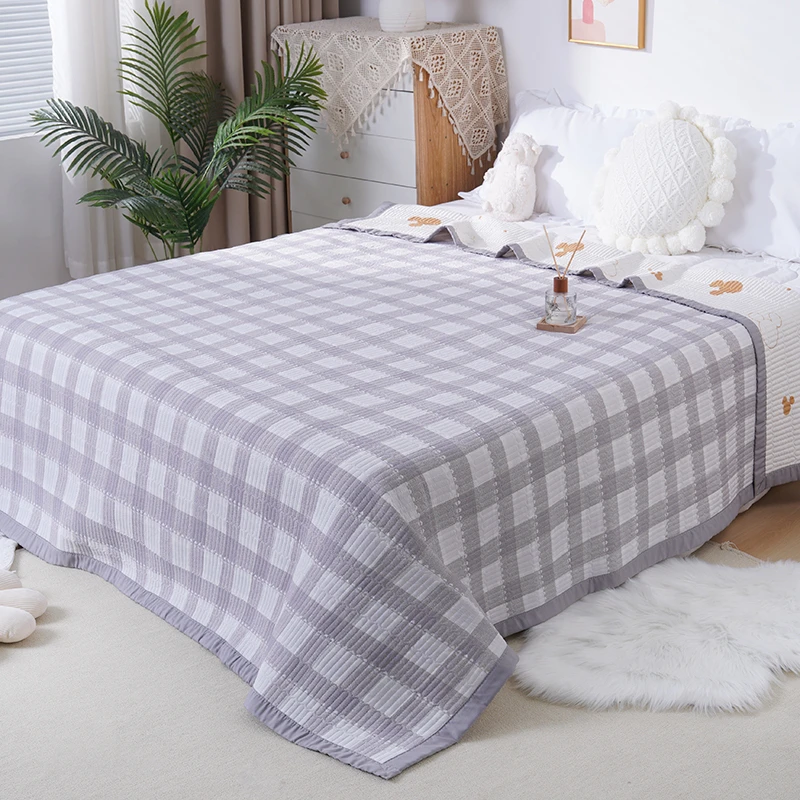 （大能推荐）凉感丝凉席双面可用可做夏凉被200乘230