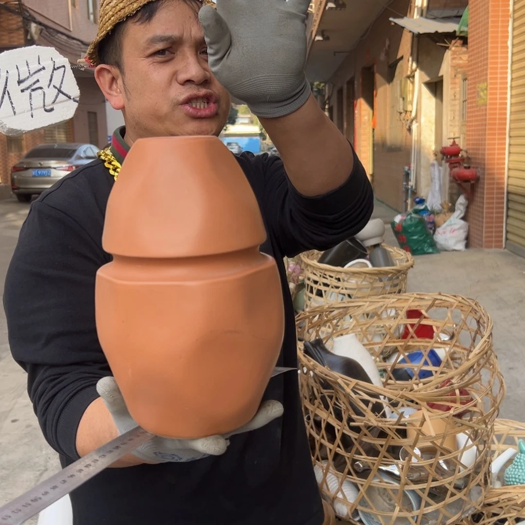 摆件20 号高中低温陶瓷工艺瓶（部分微瑕）