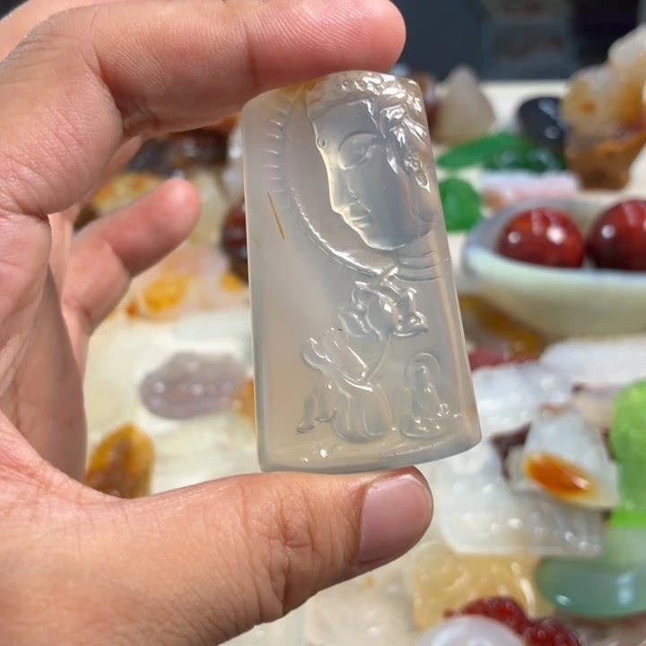 未镶嵌吊坠(不含链)玛瑙/玉髓