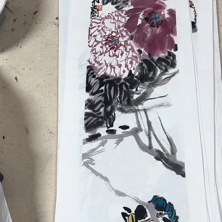 国画崔春刚国画作品