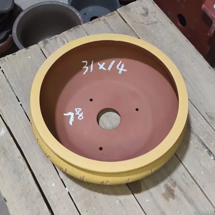 红陶紫砂花盆现货现发。