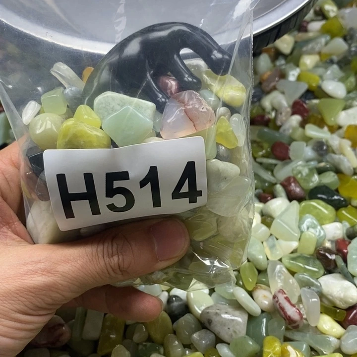 蛇纹石玉未镶嵌鱼缸石