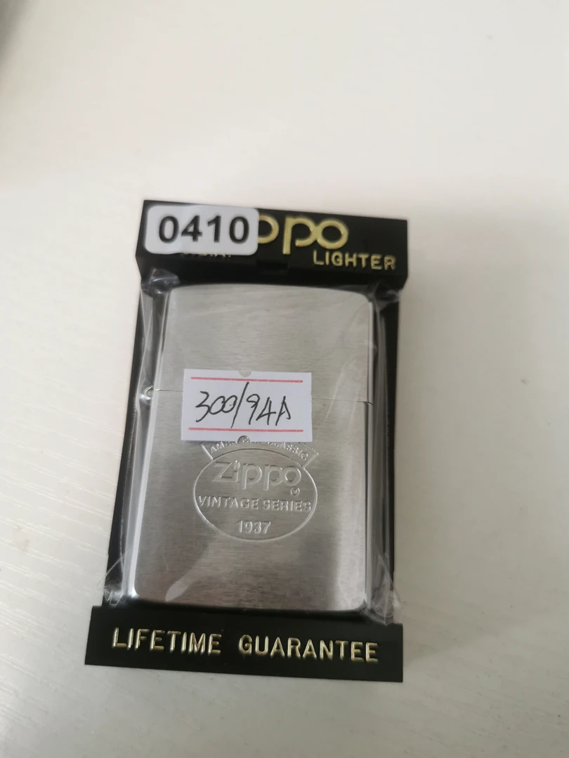 Zippo打火机回血94A镀铬拉丝Z标-0410