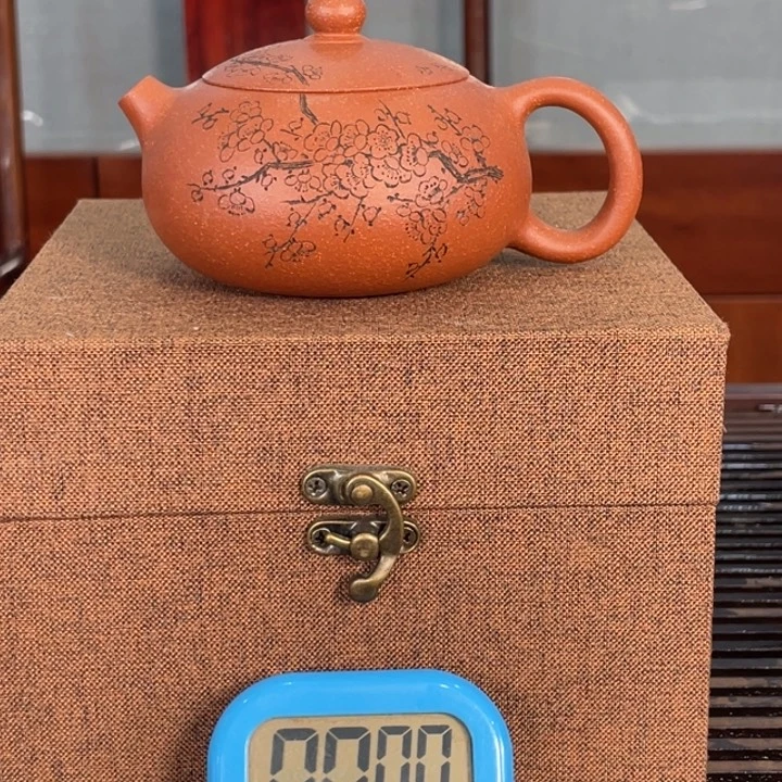 紫砂茶壶君**竹我们也有一个