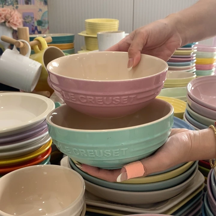 陶瓷微瑕2个6英寸面碗