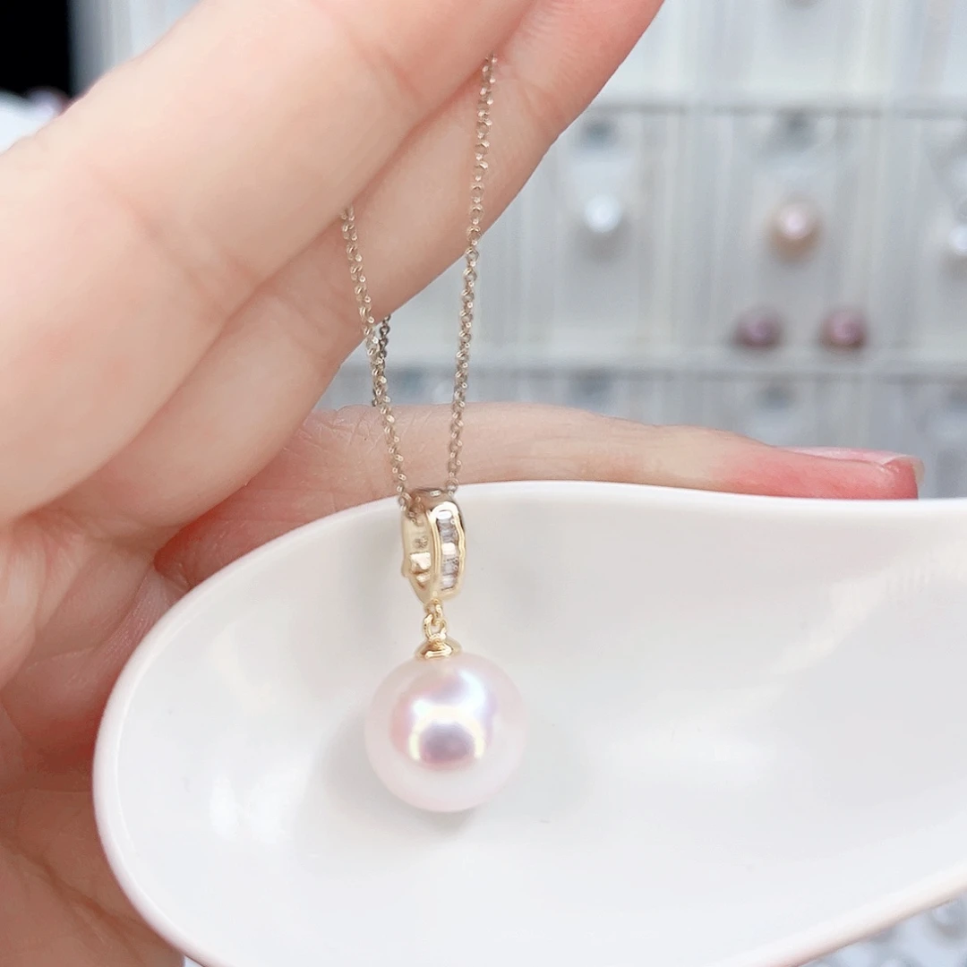 吊坠(赠链)淡水珍珠合金