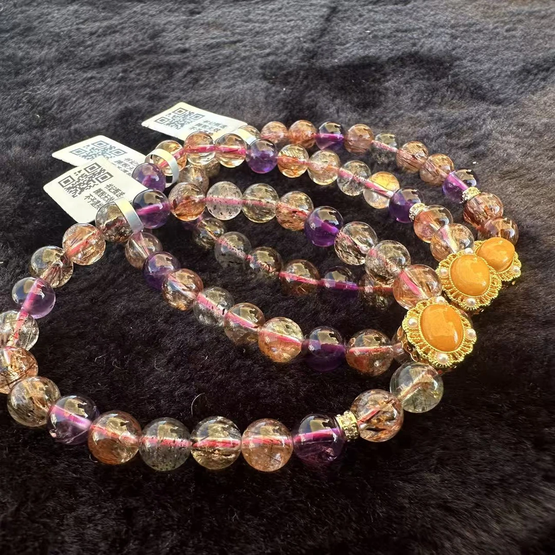 【书记甄选】原创黑金超七单圈手链 多样性发一件 约7mm 5775JC