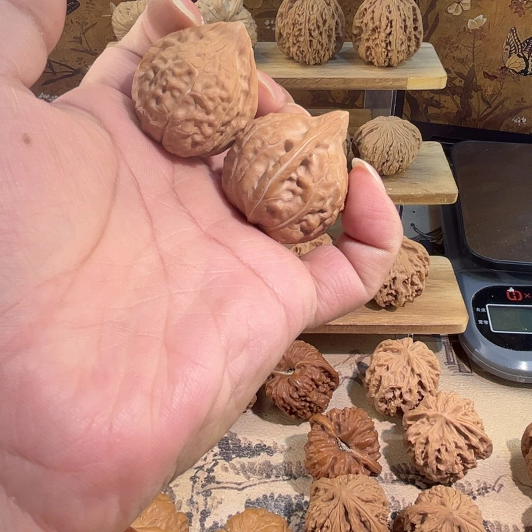 把件文玩核桃龟甲纹