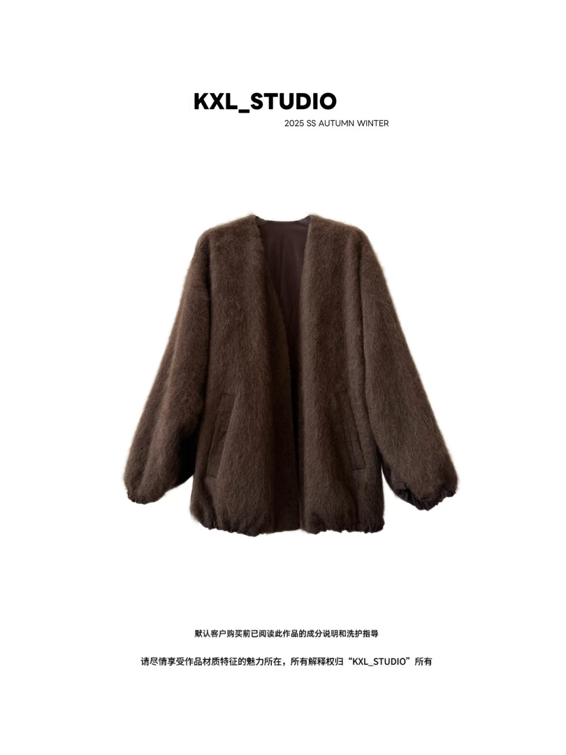 KXL-STUDIO｜非遗双面_藏地耗牛绒慵懒感双面外套048