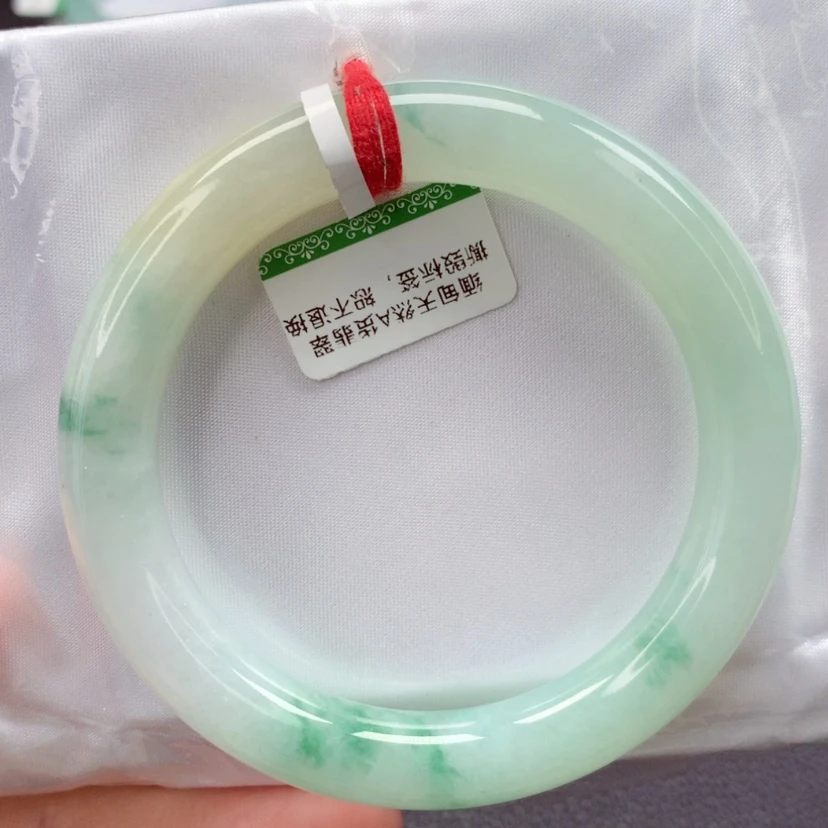 【闪购商品】翡翠手镯未镶嵌天然翡翠手镯