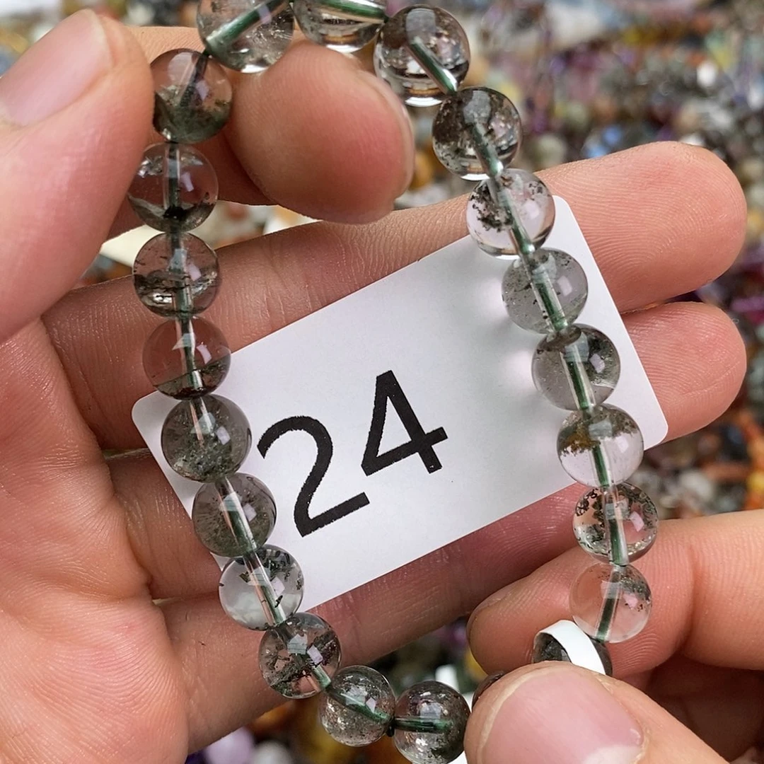 水晶未镶嵌手链手链