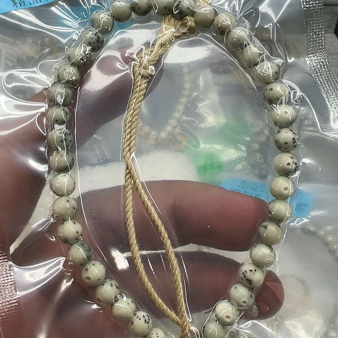 星月菩提手串180尽头半臂大留白星月菩提0.6圆手持