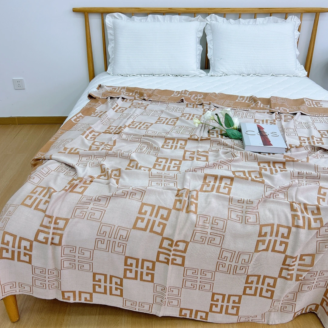 【150×200cm竹小被】柔软竹纤维单人休闲毯盖毯一条