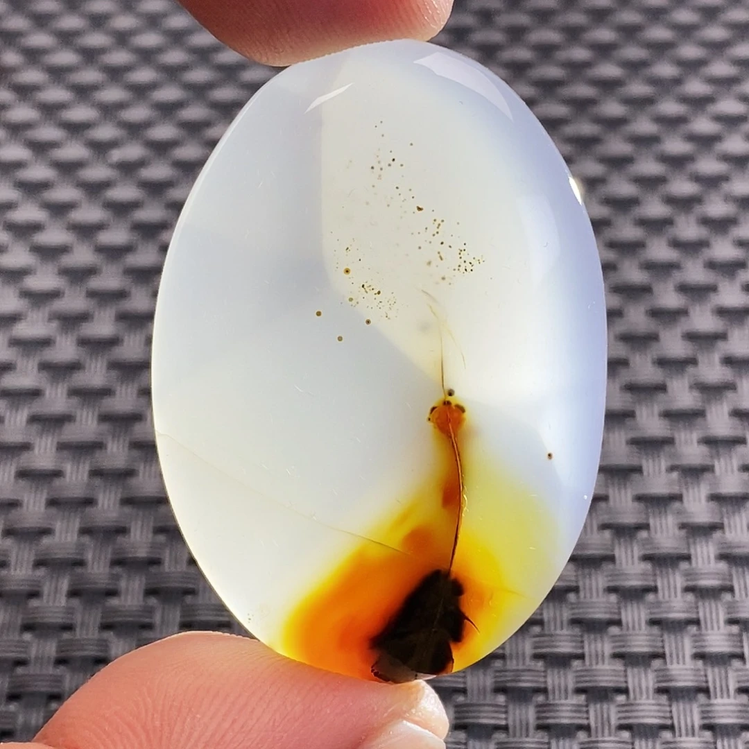 猛***兽玛瑙/玉髓未镶嵌吊坠(不含链)