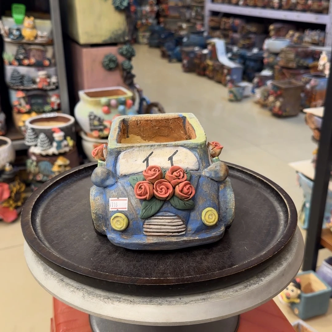 【闪购商品】陶瓷女*粗陶手捏