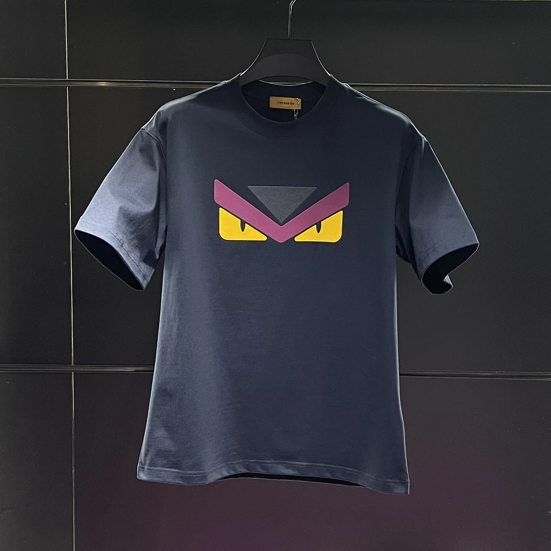 【TIME BOKAN】男士春夏时尚百搭 休闲圆领透气经典运动T恤9425