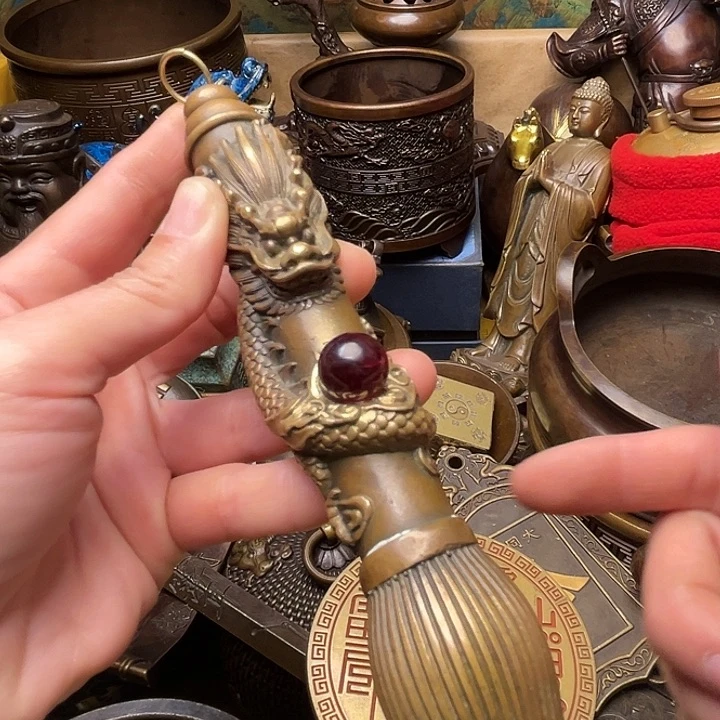 精美铜器批发档口