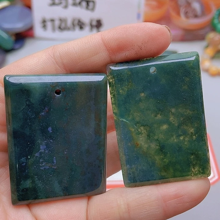 【闪购商品】玛瑙/玉髓珠宝半成品未镶嵌原***人