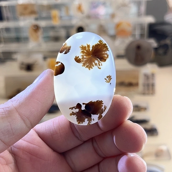玛瑙/玉髓未镶嵌吊坠(不含链)