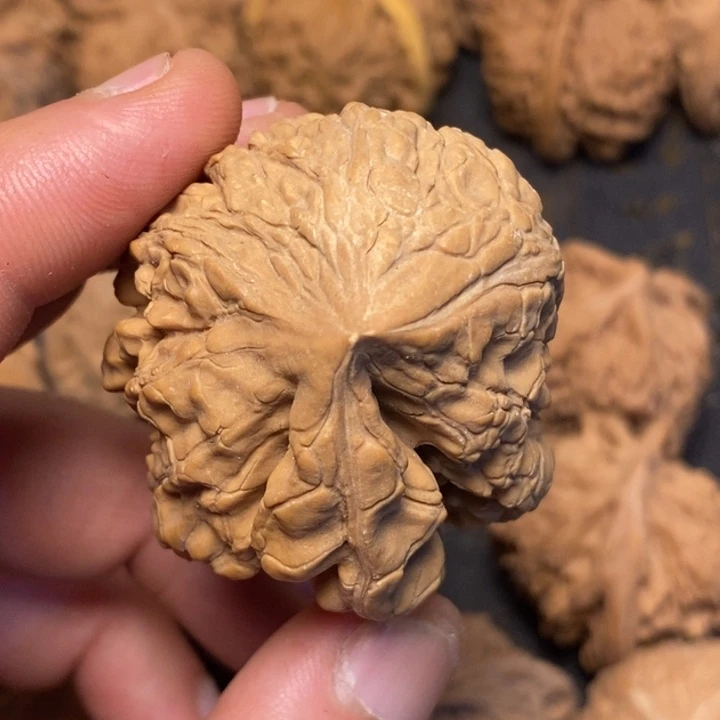 巍***敌文玩核桃吊坠文玩核桃异形单只