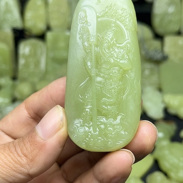 和田玉（糖玉）未镶嵌挂件