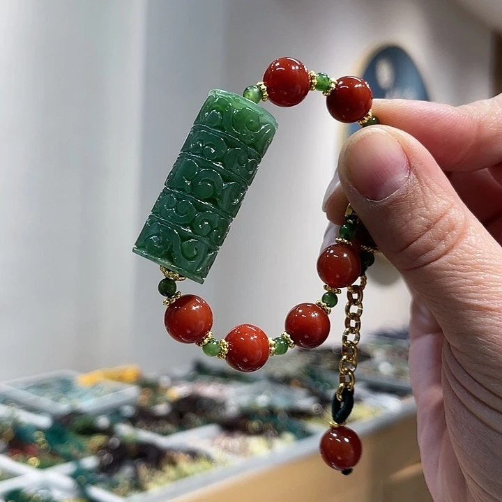 【闪购商品】和田玉（糖玉）手链未镶嵌