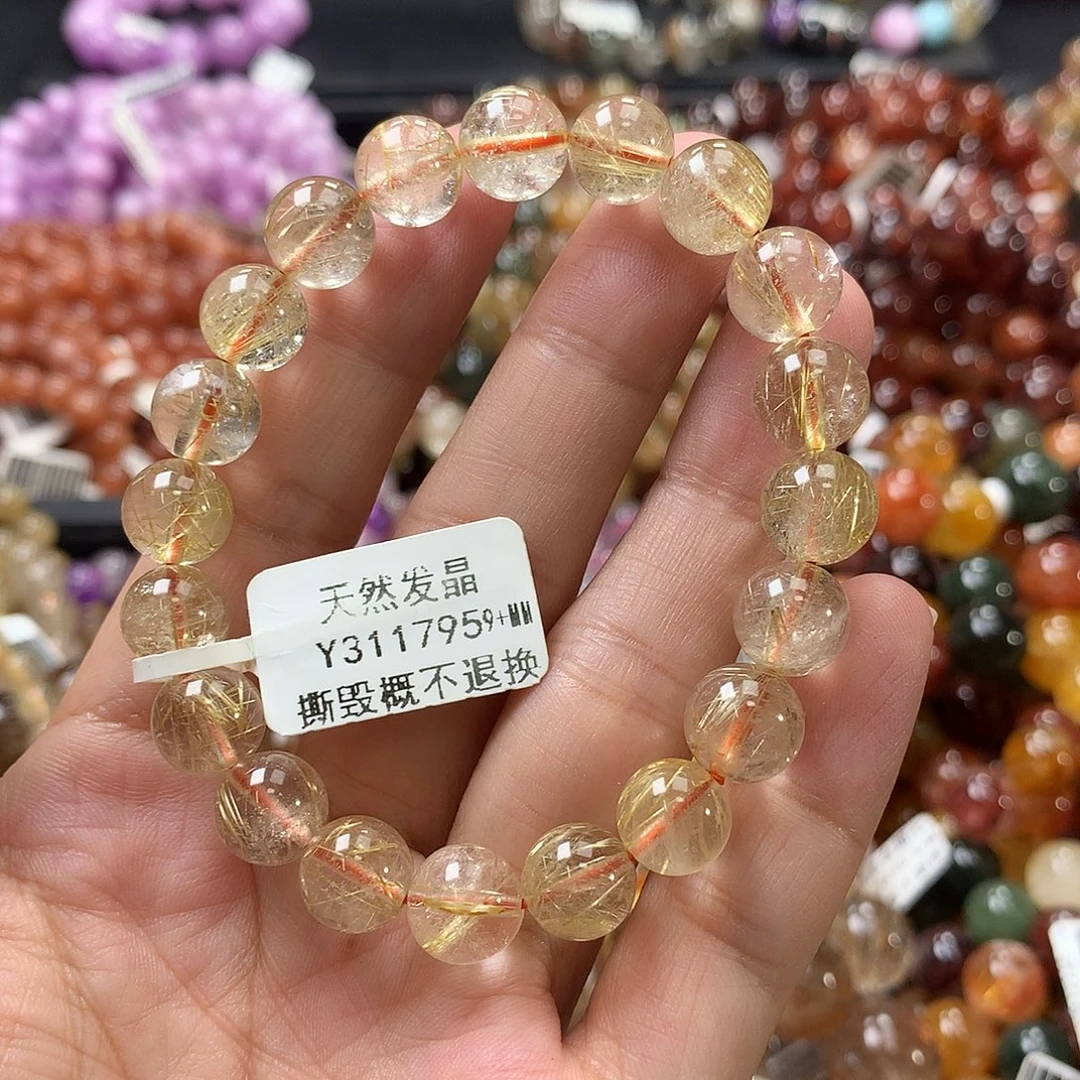 未镶嵌手链水晶，，，