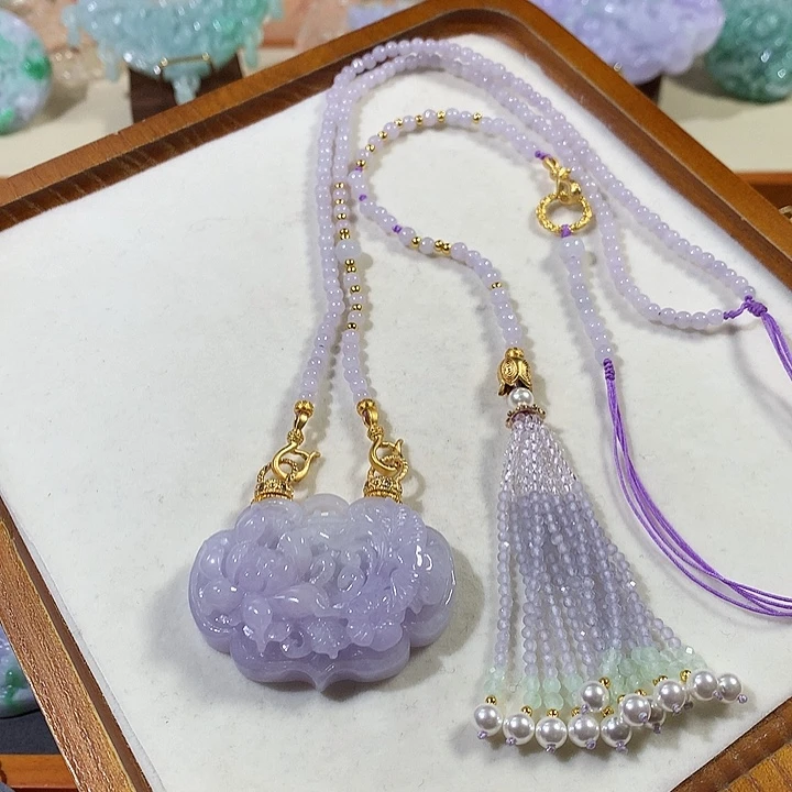 翡翠未镶嵌颈饰翡翠吊坠