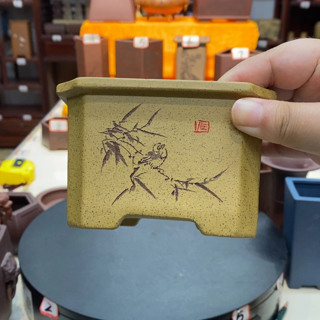 紫砂花盆紫砂文化9.5/6.5