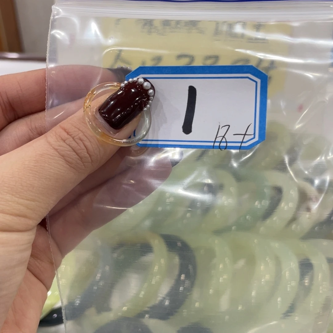 玛瑙/玉髓戒指未镶嵌