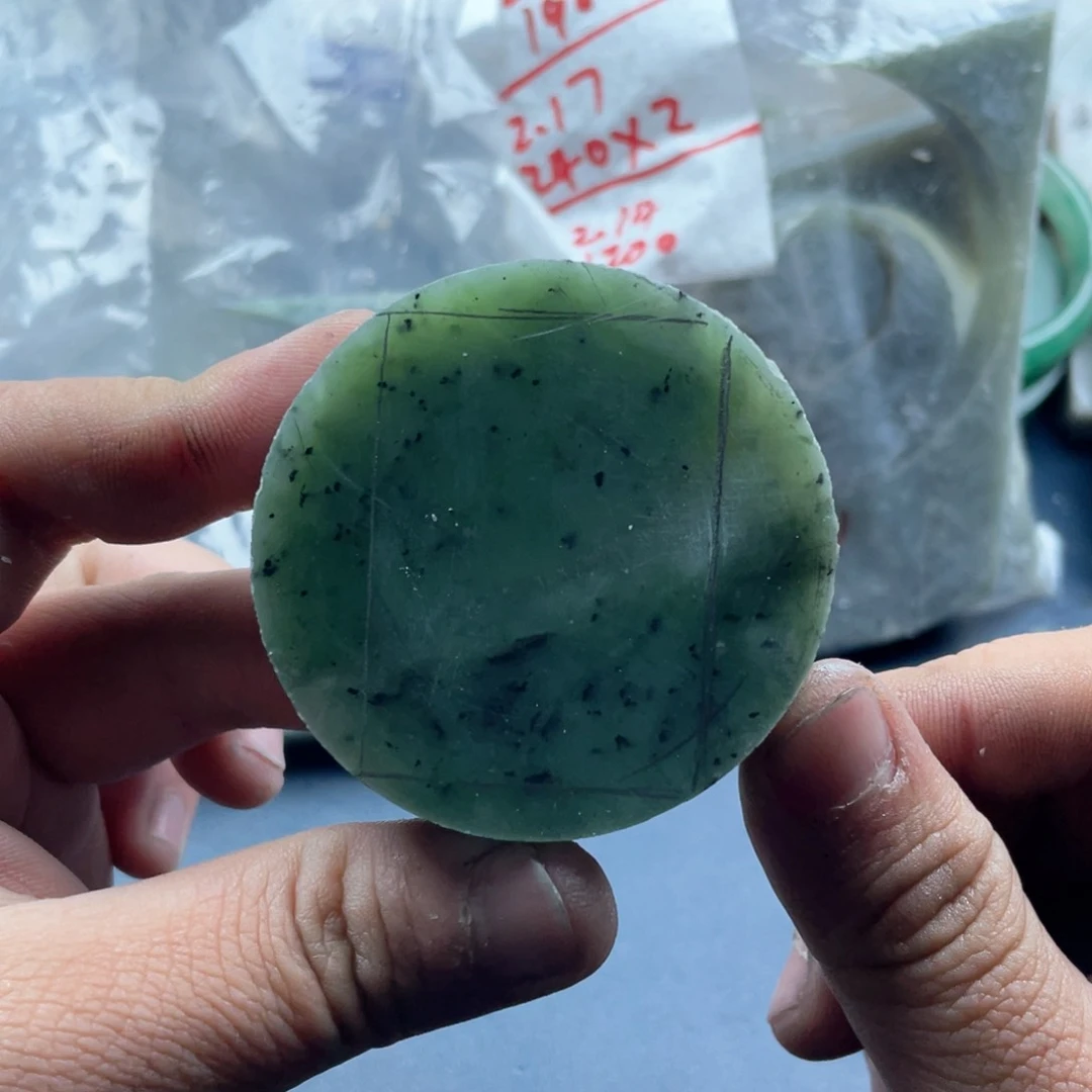 和田玉定制挂件未镶嵌桃*九